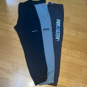 3 pair of new Hollister sweat/active pants